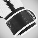 White/Black Fumetsu Alpha Pro Boxing Gloves