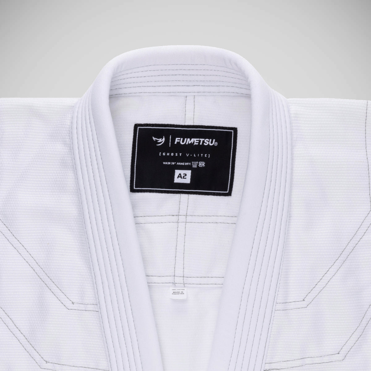 White/Black Fumetsu Ghost V-Lite BJJ Gi