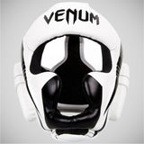 White/Black Venum Elite Head Guard