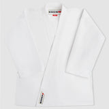 White Bytomic Red Label 7oz Cotton Kids Martial Arts Uniform