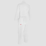 White Bytomic Red Label V-Neck Adult Martial Arts Uniform