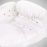 White/White Venum Elite Boxing Gloves