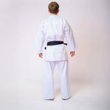White Bytomic Red Label 7oz Cotton Kids Martial Arts Uniform