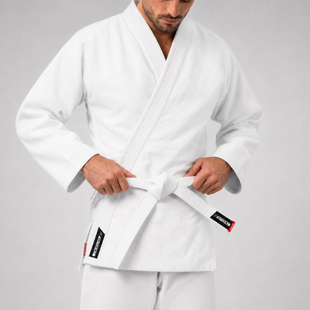 White Bytomic Red Label Adult Judo Uniform