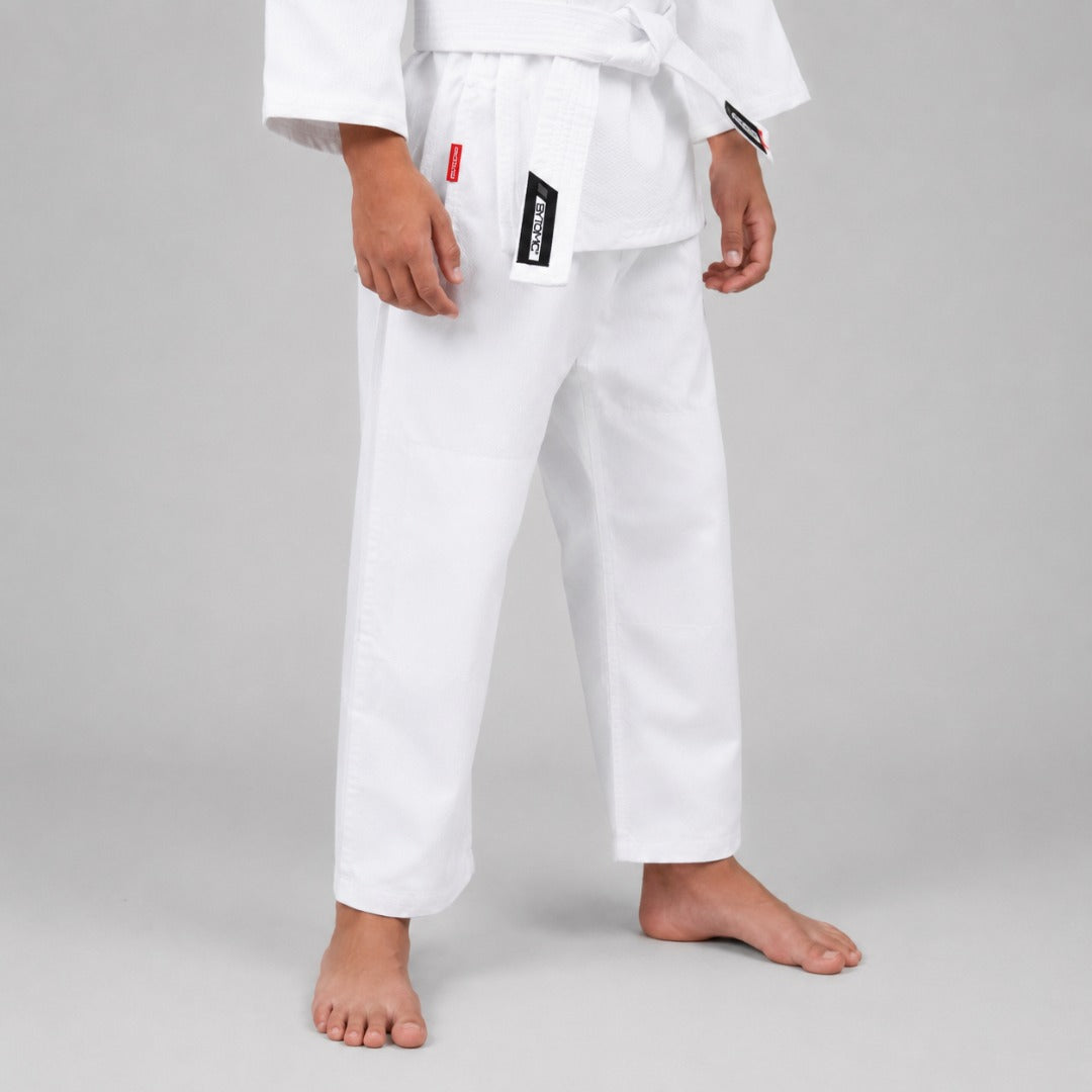 White Bytomic Red Label Kids Judo Uniform