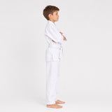White Bytomic Red Label V-Neck Kids Martial Arts Uniform