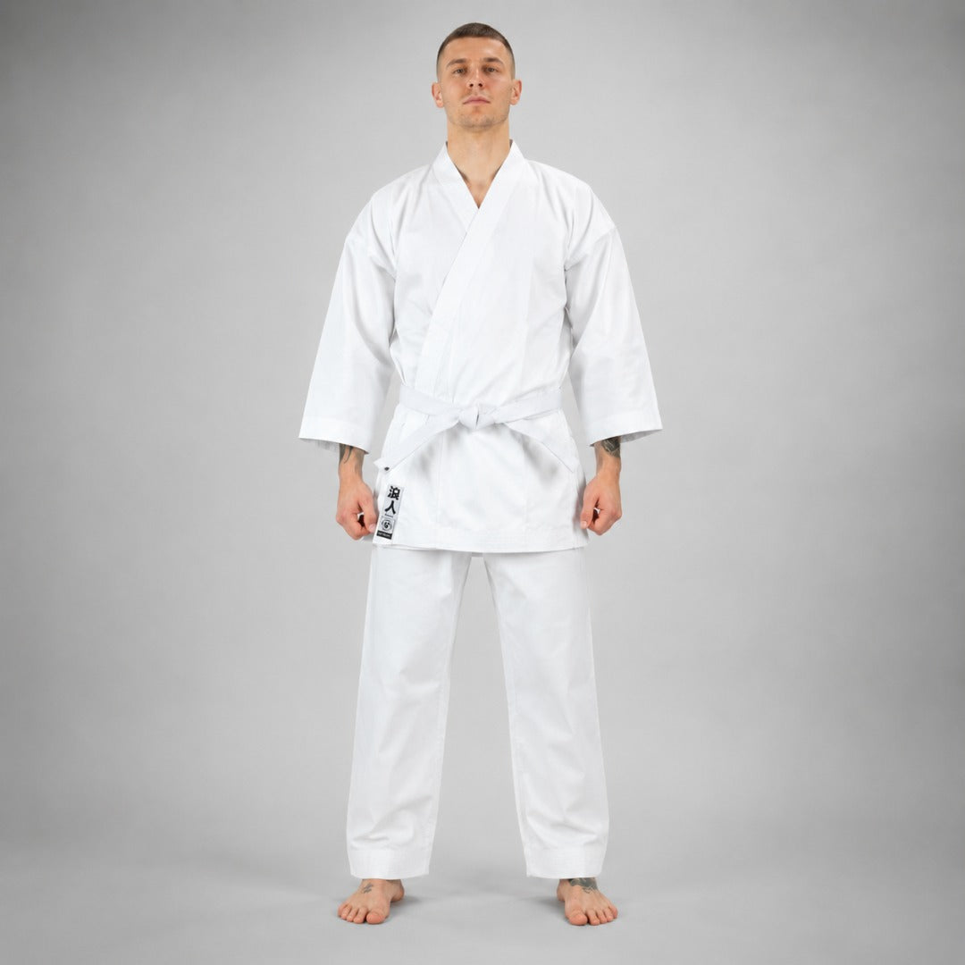 White Bytomic Ronin Middleweight Karate Uniform