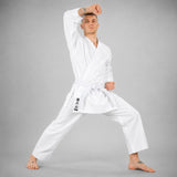 White Bytomic Ronin Middleweight Karate Uniform