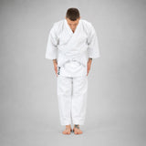 White Bytomic Ronin Middleweight Karate Uniform