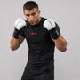 White/Grey/Black Bytomic Red Label MMA Sparring Gloves