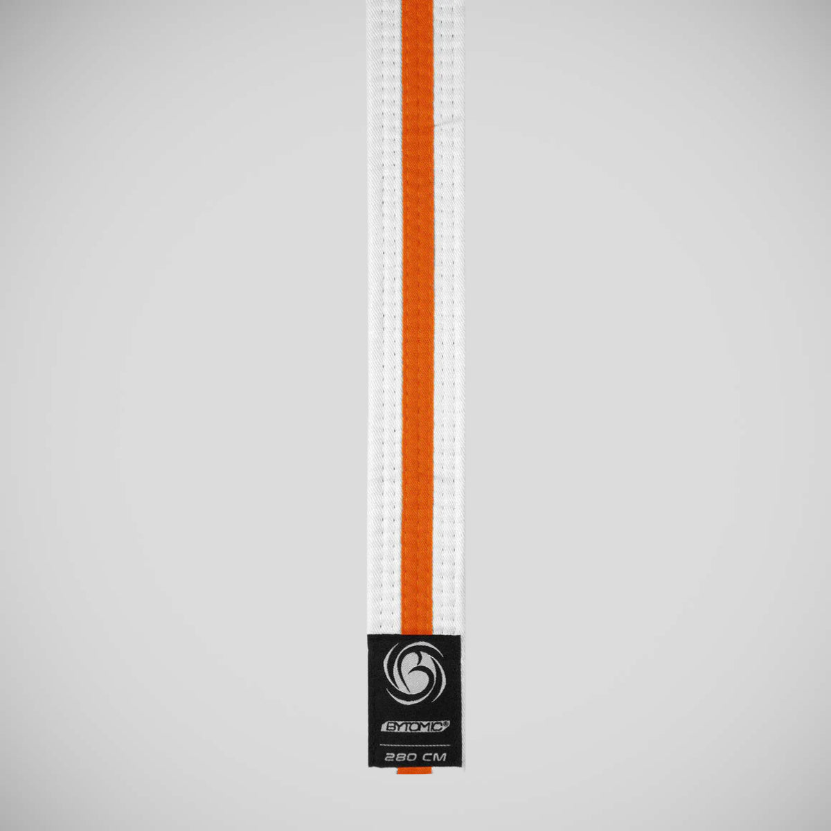 White/Orange Bytomic Striped Polycotton Martial Arts Belt Pack of 10