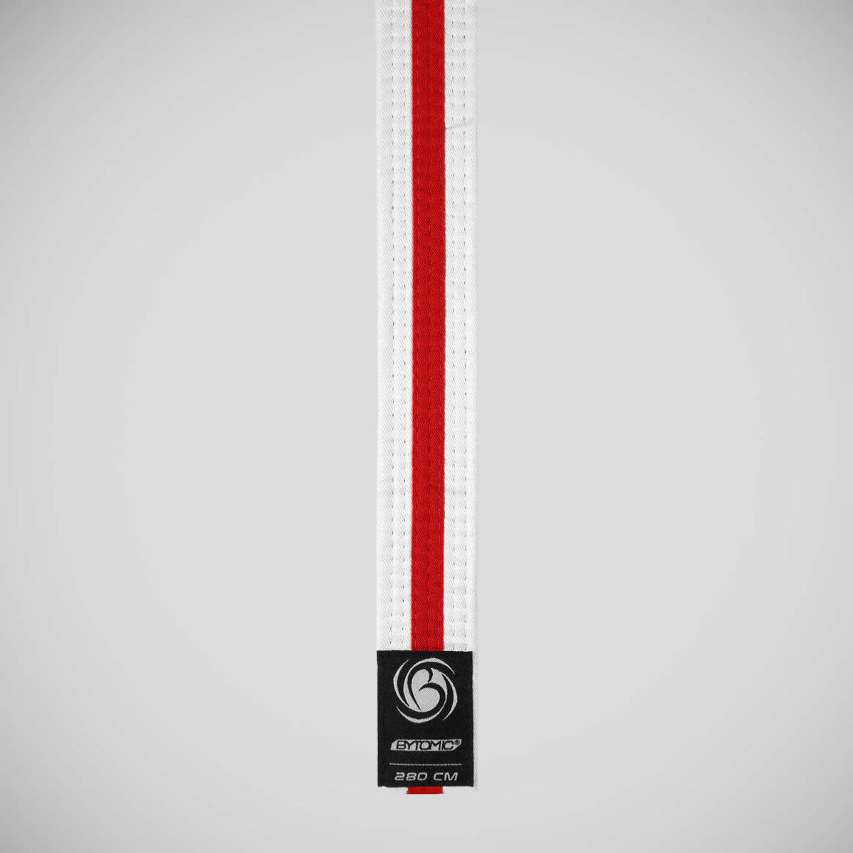 White/Red Bytomic Striped Polycotton Martial Arts Belt Pack of 10