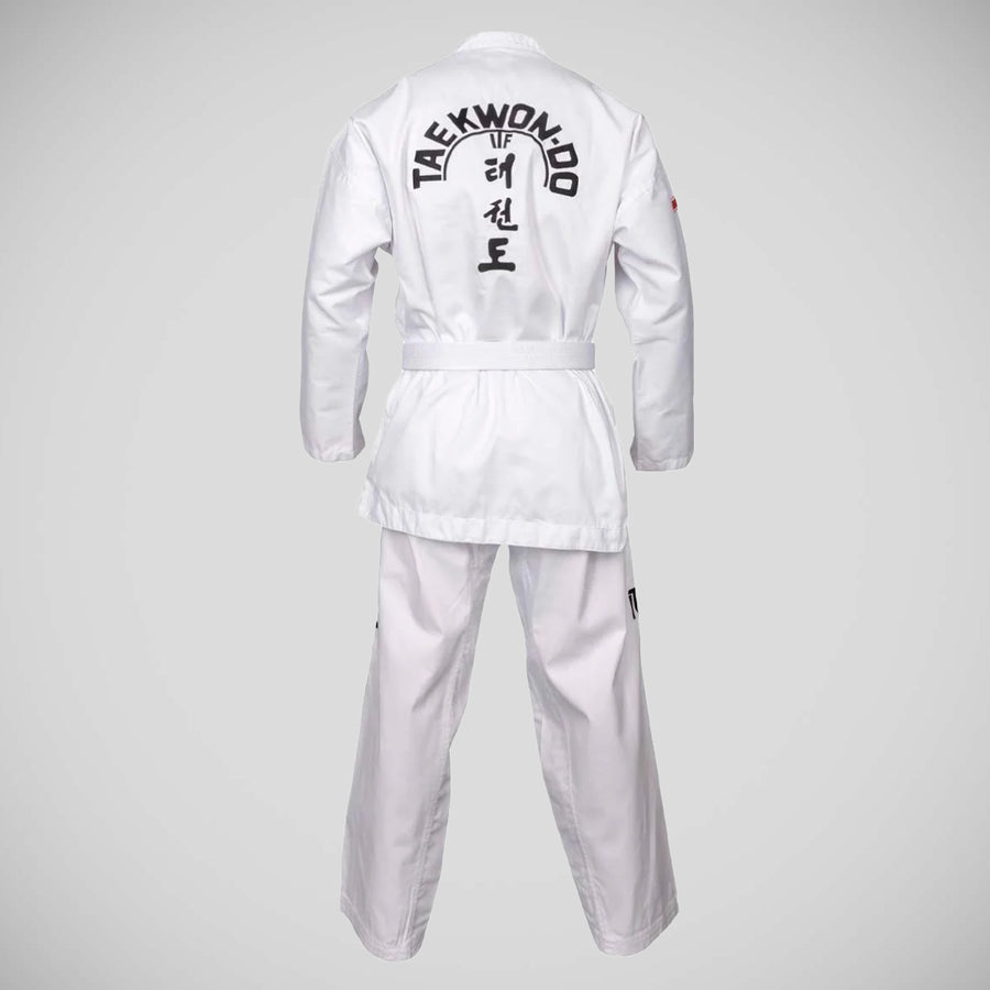TopTen Classic Pantaloni Da Kickboxing In Poliammide - Nero, Taglia 150 - Leggeri E Con Tassello Per Libertà Di Movimento
