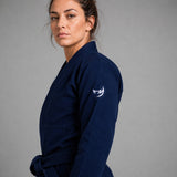 Navy Fumetsu Womens Ghost V-Lite BJJ Gi