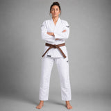 White/Black Fumetsu Womens Ghost V-Lite BJJ Gi