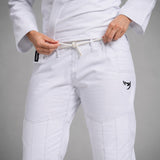 White/Black Fumetsu Womens Ghost V-Lite BJJ Gi