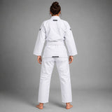 White/Black Fumetsu Womens Ghost V-Lite BJJ Gi