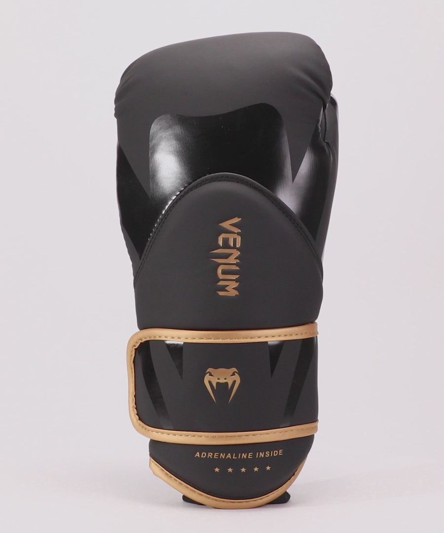 Venum Challenger 4.0 Boxing Gloves Black/Bronze from Bytomic