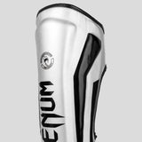 Venum Elite Stand Up Shin Guards Silver/Black