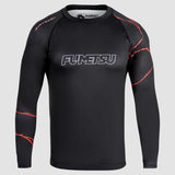 Black/Red Fumetsu Kintsugi Long Sleeve Rash Guard