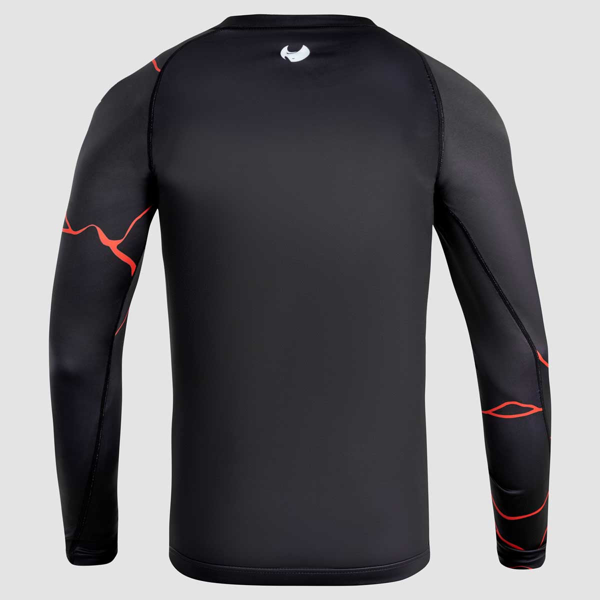 Black/Red Fumetsu Kintsugi Long Sleeve Rash Guard