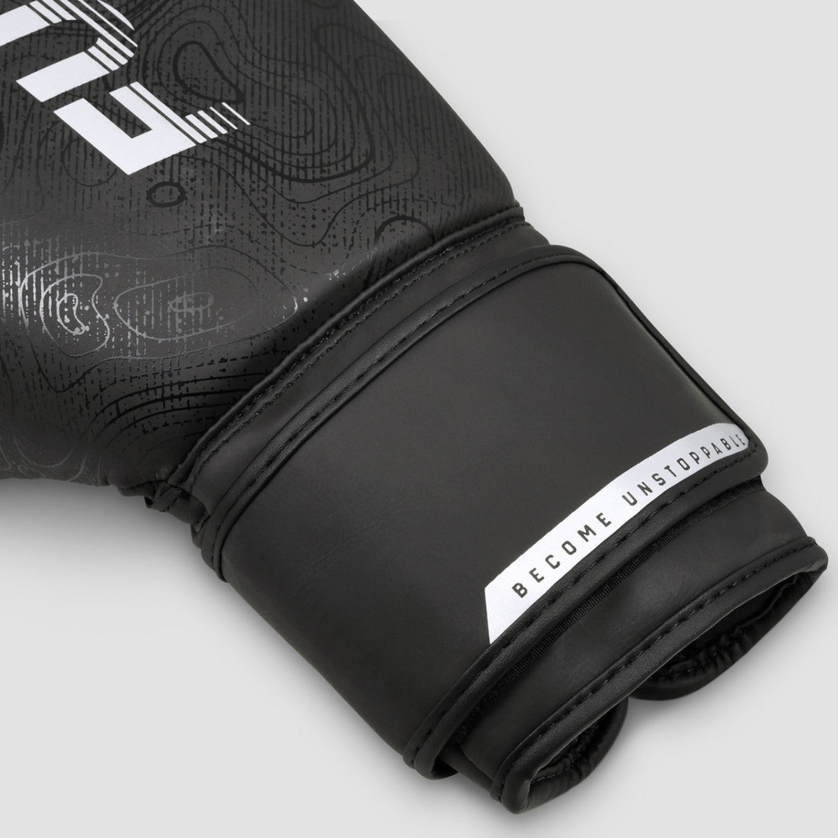 Black/Silver Fumetsu Arc Boxing Gloves