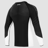 Black/White Fumetsu Competitor MK2 Long Sleeve Rash Guard