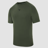 Khaki Fumetsu Origins Short Sleeve Rash Guard