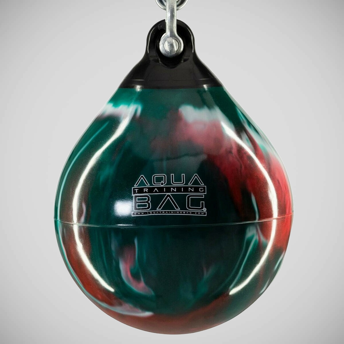 Green/White/Red Aqua 9" 15lb Headhunter Training Bag