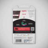 Opro Junior Silver Self-Fit Mouth Guard Pink/Green