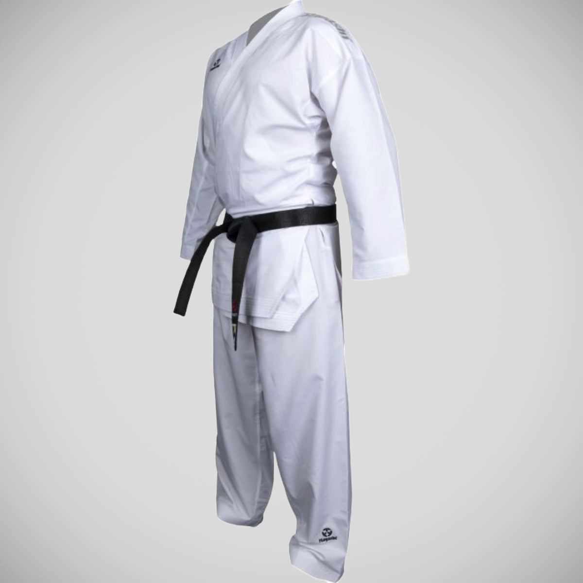 Hayashi Premium WKF Approved Kumite Green Karate Gi White