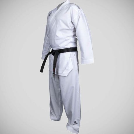 Hayashi Premium WKF Approved Kumite Green Karate Gi White
