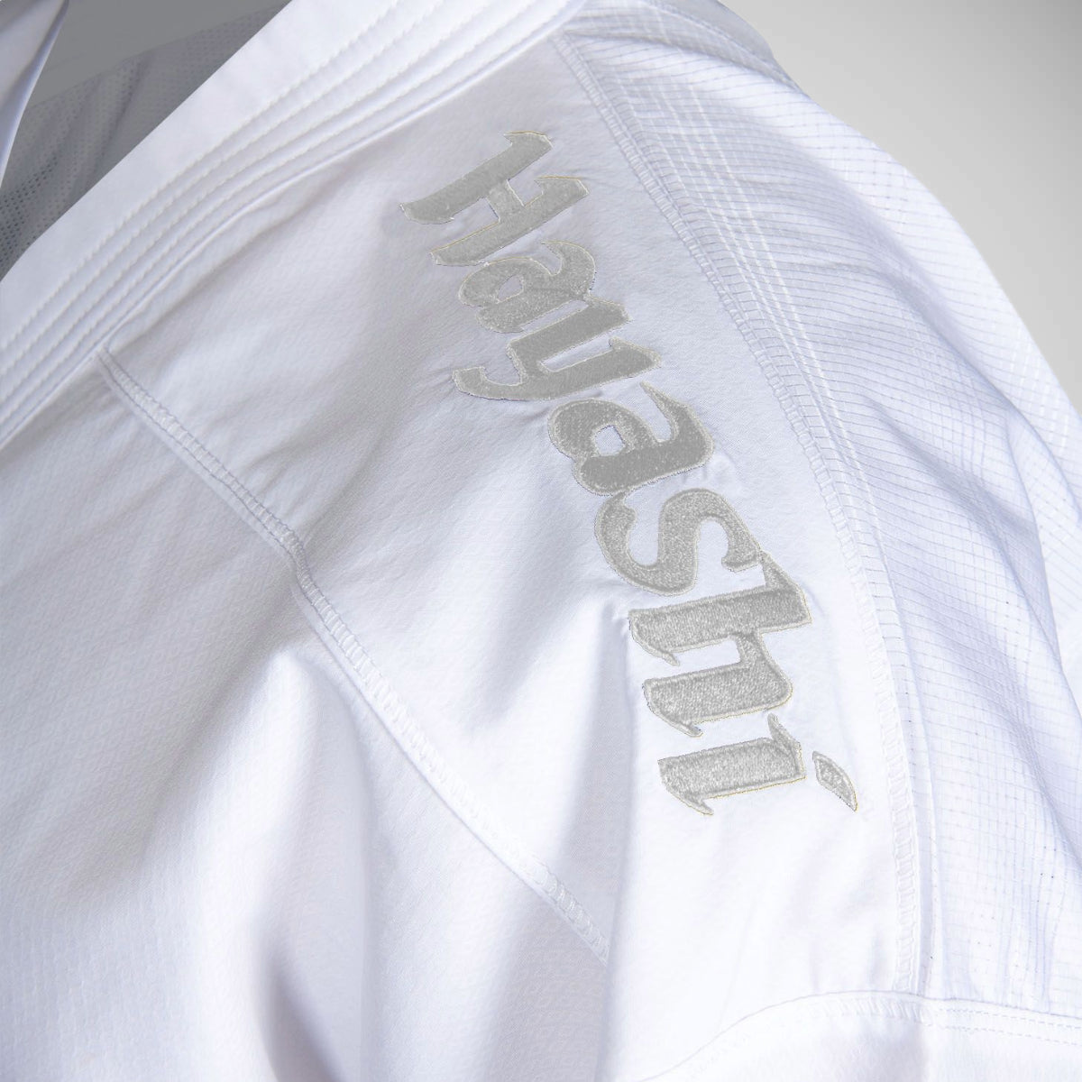 Hayashi Premium WKF Approved Kumite Green Karate Gi White