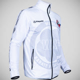 White Hayashi WKF Zeal Training Jacket