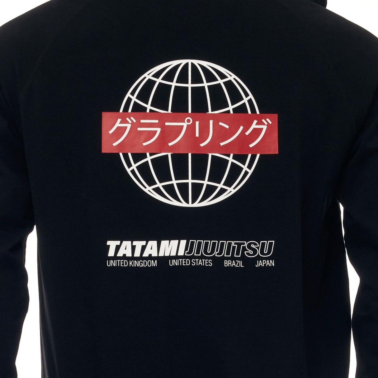 Tatami Global Hoodie  - Black