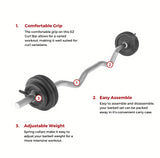 Bytomic 20kg Barbell Set