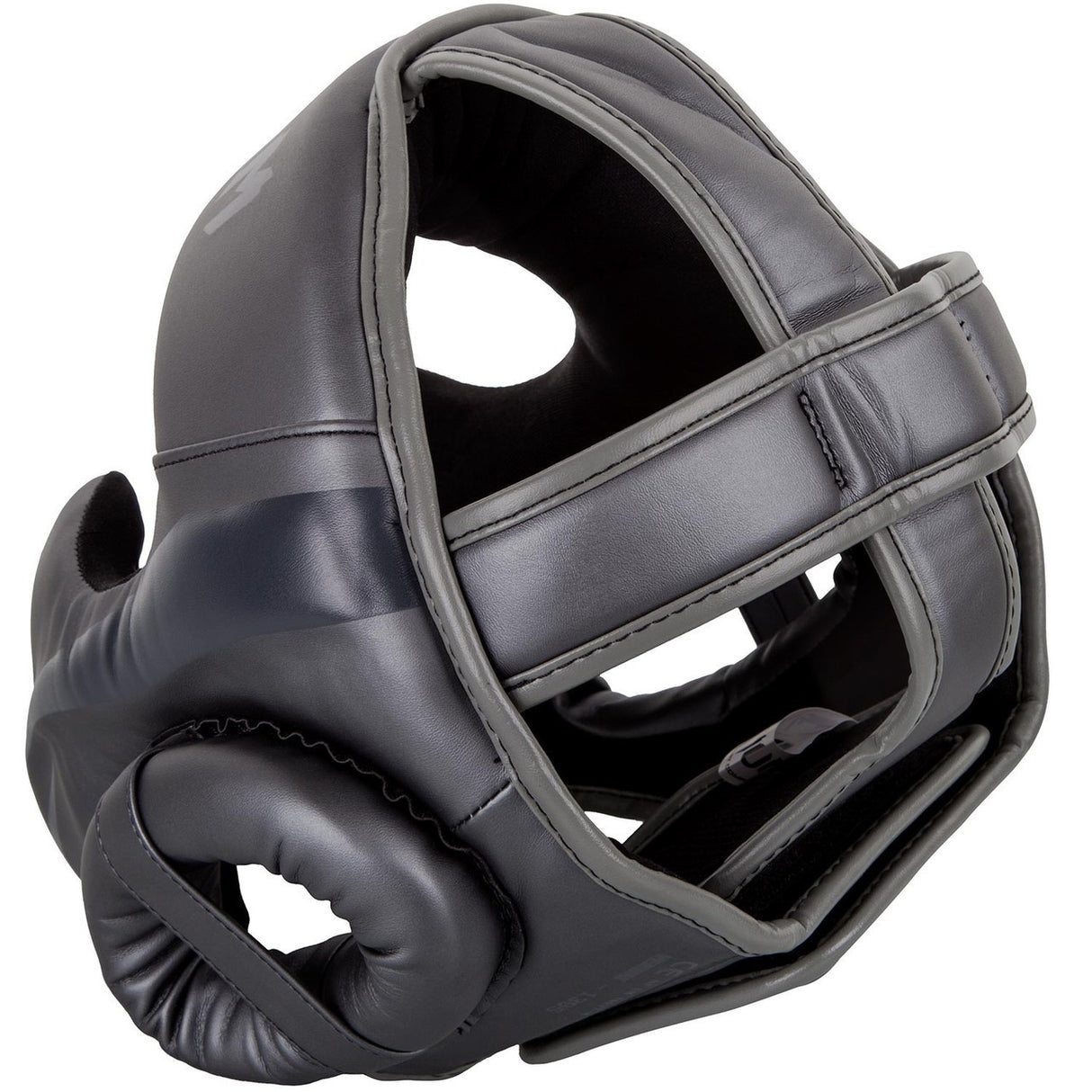 Venum Elite Head Guard Grey-Grey