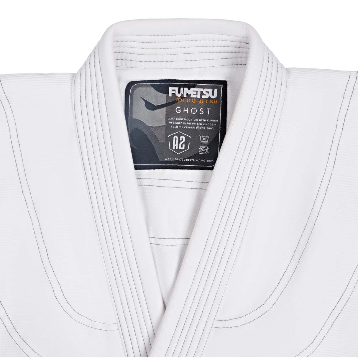 Fumetsu Ghost BJJ Gi White