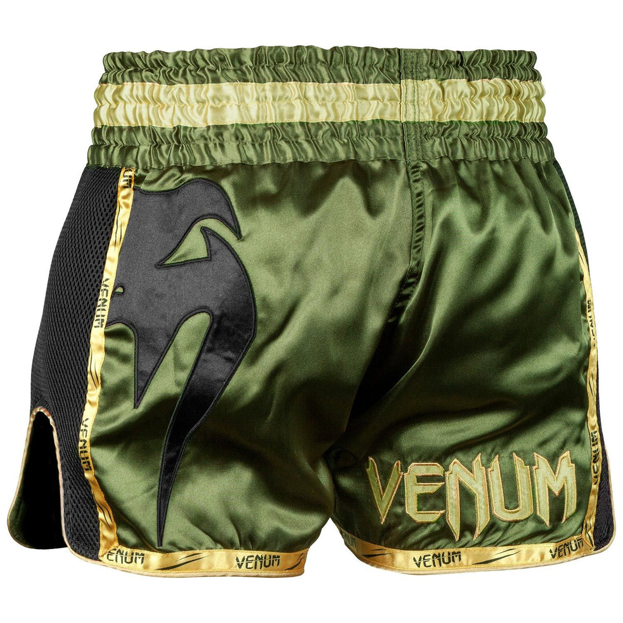 Venum Giant Muay Thai Shorts Khaki-Black