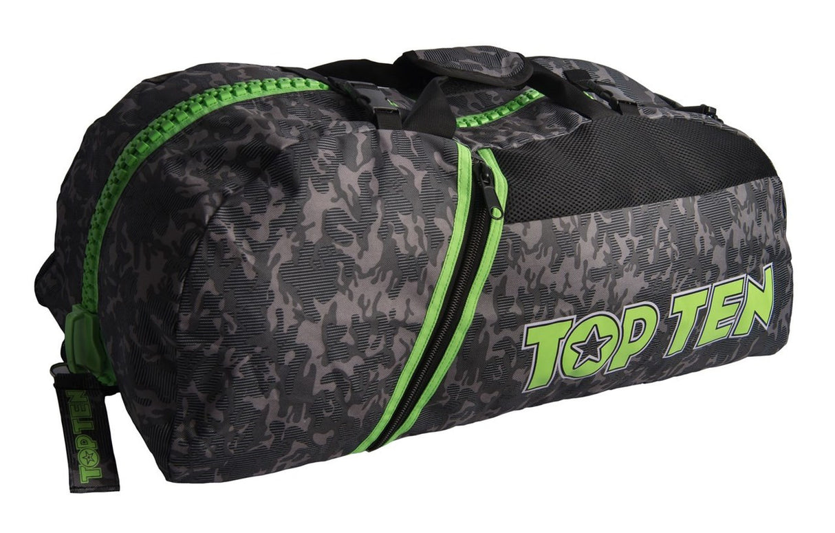 Top Ten Camo Convertible Sport Bag-Backpack