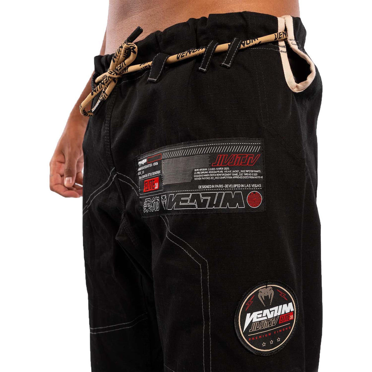Venum Elite 3.0 BJJ Gi Black