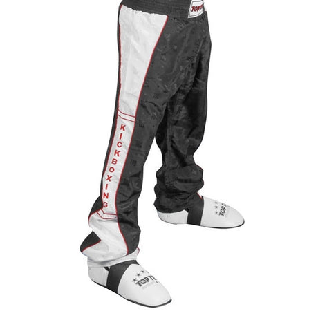 Top Ten Kickboxing Uniform Pants Black/White
