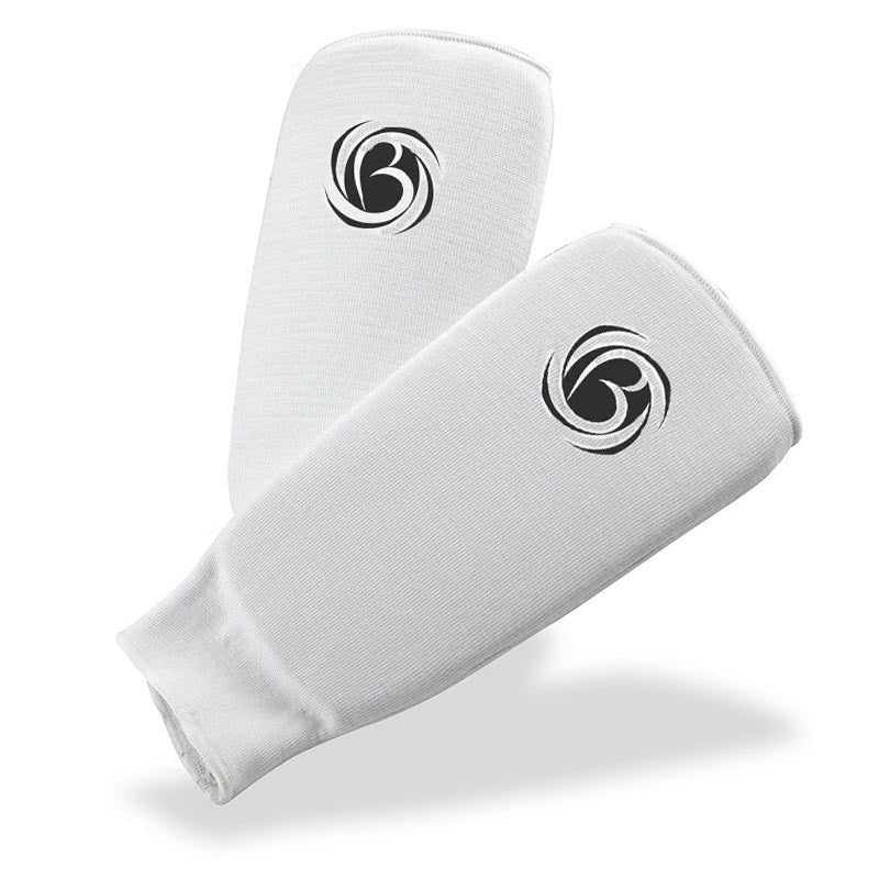 Bytomic Padded Shin Support White