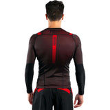 Venum No Gi 3.0 Long Sleeve Rash Guard Black-Red