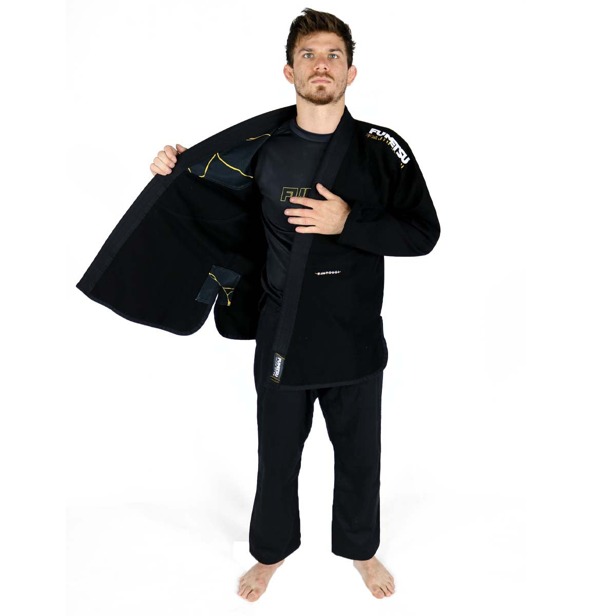 Fumetsu Kintsugi BJJ Gi Black-Gold