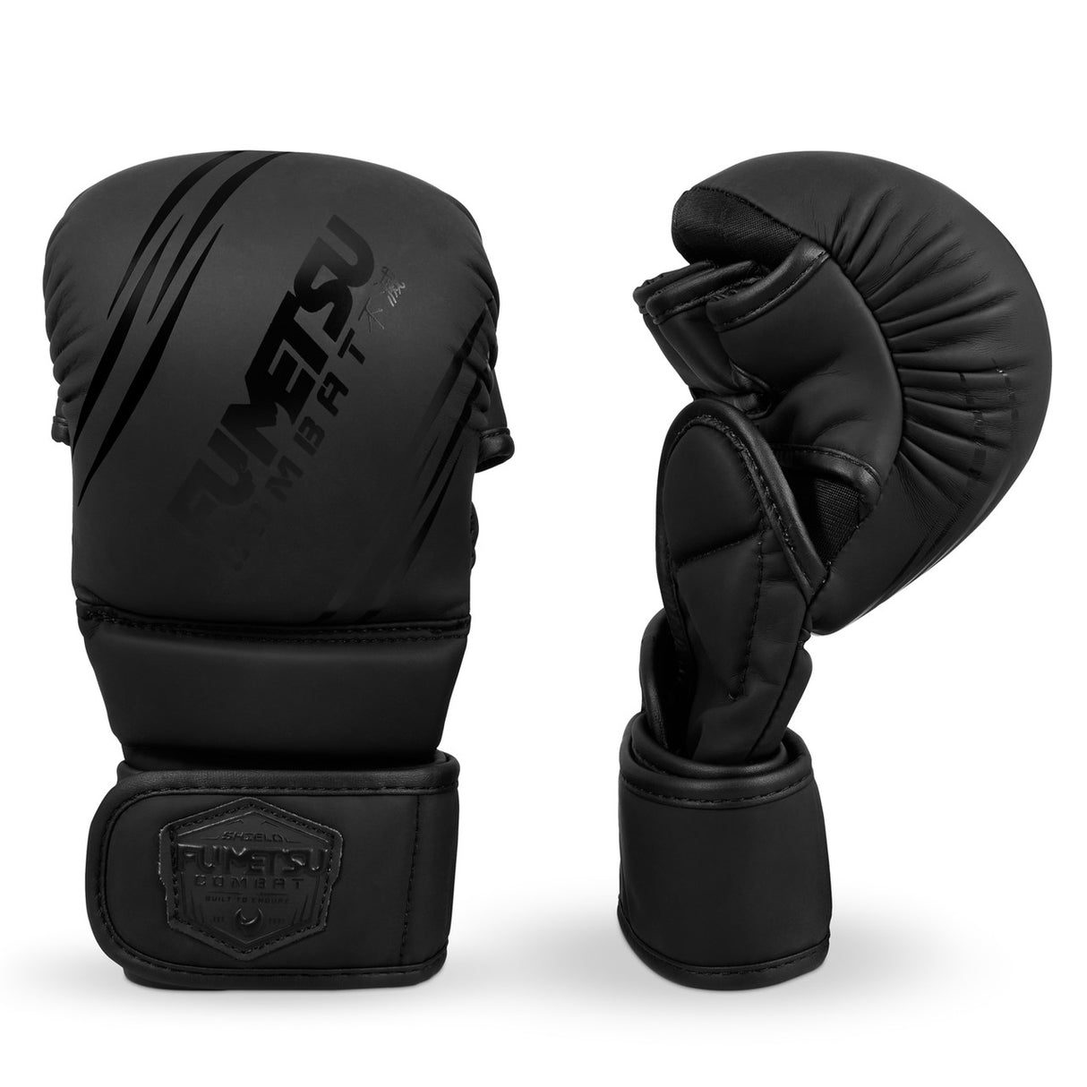 Fumetsu Shield MMA Sparring Gloves Black-Black