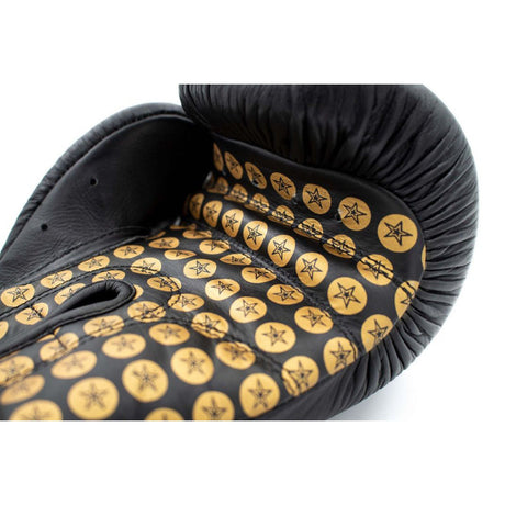 Top Ten Wrist Star Boxing Gloves Black/Gold