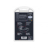 Opro UFC Silver Mouth Guard Black/Red