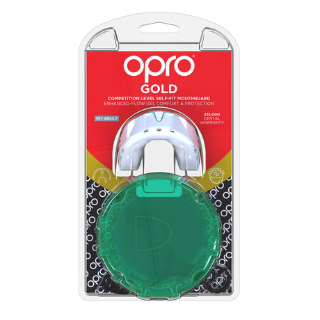 Opro Junior Gold Gen 4 Mouth Guard White/Mint