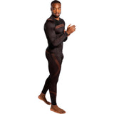 Venum No Gi 3.0 Long Sleeve Rash Guard Black-Brown